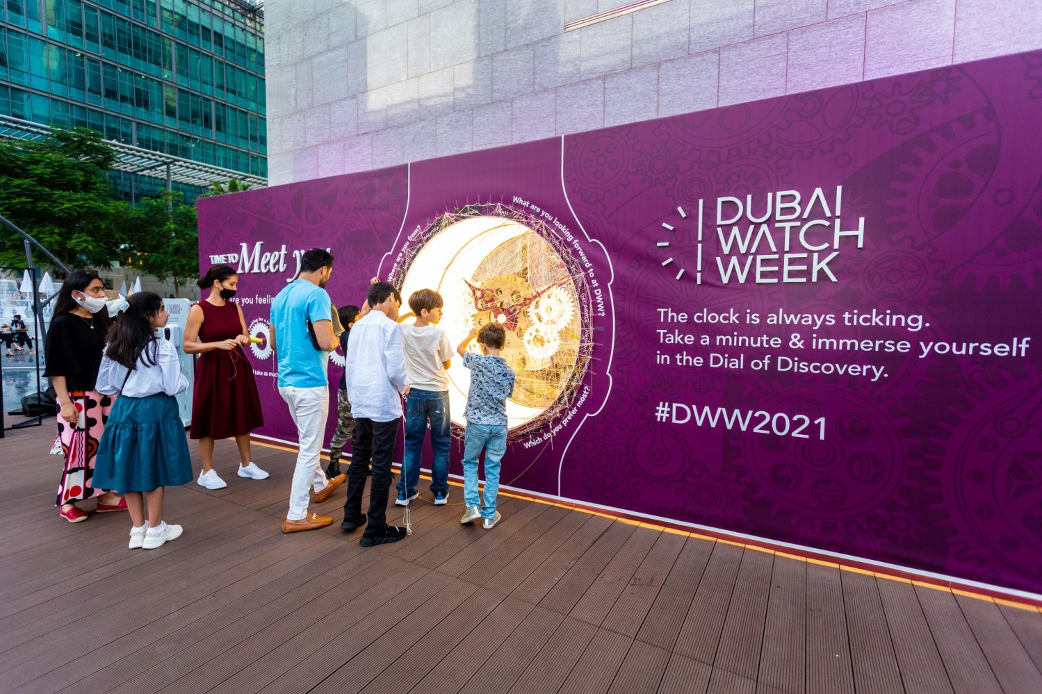 Fun for all the family at Dubai Watch Week